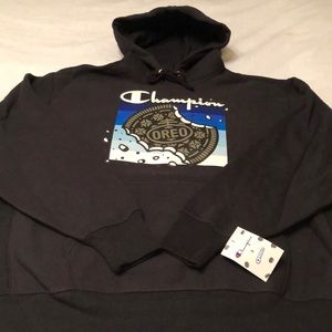 Champion | Shirts | New Mens Xxl Champion And Oreo Cookies Collaboration  Hoodie | Poshmark